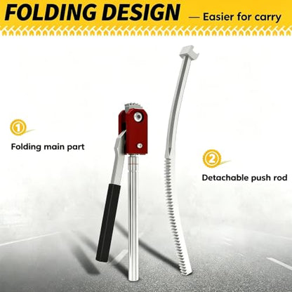 SporGain Dirt Bike Tire Changing Stand, Heavy-Duty Tire Mounting Tool - color: Colorful