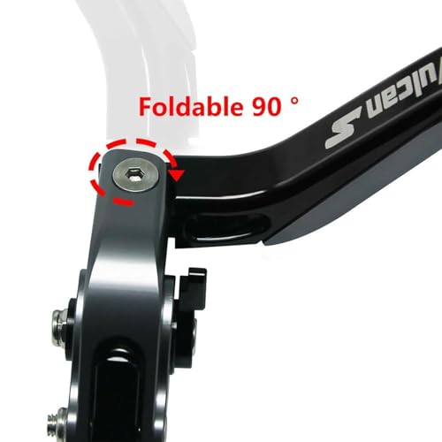 Brake Clutch Levers Fit for Kawasaki Vulcan S 650 2015‑2025 - color: Titanium&Black
