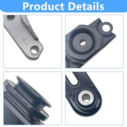 Engine Motor and Transmission Mount Kit 3PCS Compatible with 2017-2024 Nissan Kicks & 2020-2024 Versa 1.6L - Replace A4397 A4398 A4387 112105RA1A 12205RA0A 113609VA0A