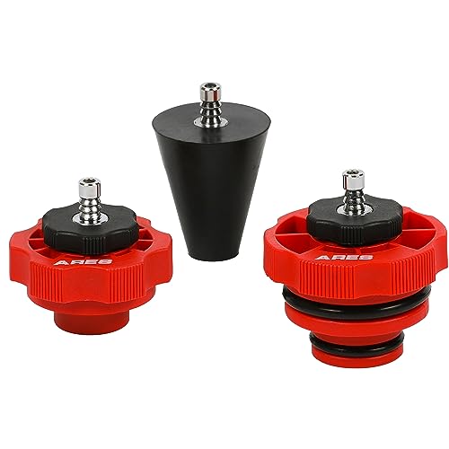 ARES 18069 3-Pc Power Steering Adapter Kit - for Manual Vacuum Pumps