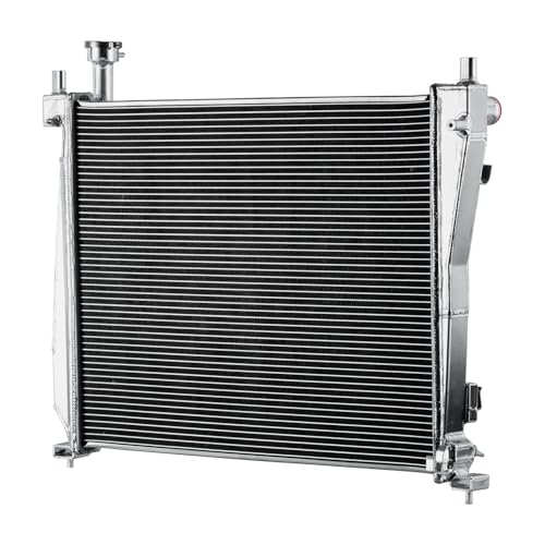 3 Row Aluminum Radiator for Jeep Grand Cherokee Dodge Durango 3.6 5.7L 2011-2021, Full Performance Aluminium Radiators, Automotive Replacement Radiator