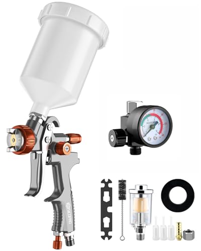 LVLP Spray Gun, Automotive Paint Gun, Spray Gun for Painting - color: Gray1