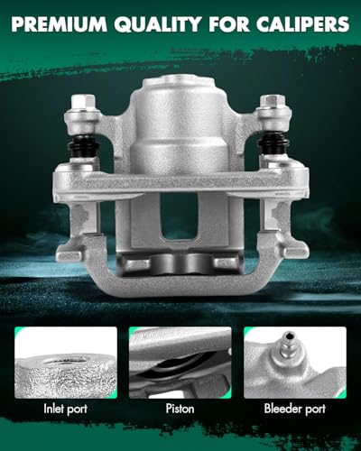 SCITOO - Rear Left Disc Brake Caliper Assembly with Bracket For INFINITI - size: Rear Driver[19-B2786]