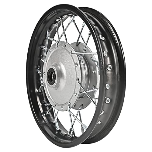 Trkimal Front Wheel Rim Hub for Motocross Off Road Dirt Pit Bike (2.5-10 Front Wheel Rim) - size: 2.5-10 Front Wheel Rim