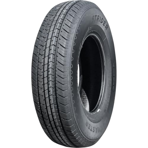 TASKMASTER Strider Trailer Tire ST205/75R15 205 75 15 6-Ply Load Range C LRC Speed N BSW Semi-Steel Radial Tire