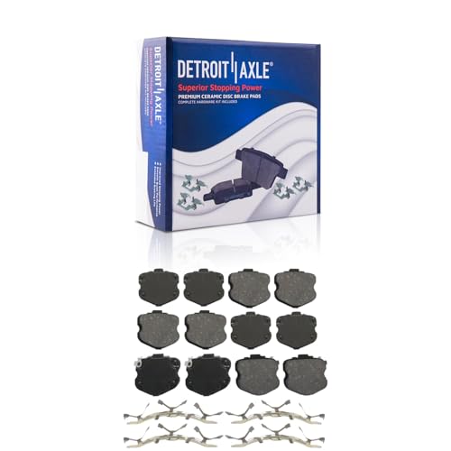 Detroit Axle - Brake Pads for 2006-2013 Chevrolet Corvette [Z06] - size: 4P502239/Kit