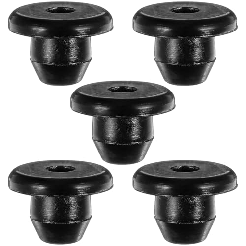 5pcs Hydraulic Jack Oil Rubber Plug Floor Parts Seal Kit Filler Flooring Repair Tool Accessories Tools Fit Hole of 5/16" Bung Plugs Automotive