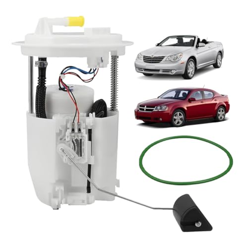 Electric Fuel Pump Assembly FIT Chrysler Sebring 2007–2010, 200 2011–2014, Dodge Avenger 2009–2014 – Replace OE# E7210M, SP7194M, 68033083AA, SP7095M - color: E7210M