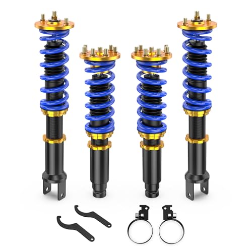 MOSTPLUS Full Coilovers Struts Compatible for 2008-2012 Honda Accord/2009-2014 Acura TSX Shock Absorber Assembly (Set of 4) - size: 2008-2012 Honda Accord