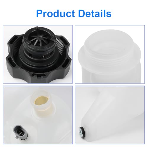Coolant Reservoir Tank w/Cap Replaces 603-839 68096261AA 68166475AC