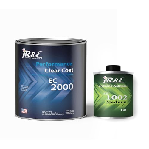 R&E Paint Supply Performance Clear Coat EC 2000 - style: Quart with SH1002 Medium Hardener