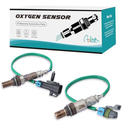 AULINK Oxygen Sensor 234-4242 234-4251 Upstream Downstream for 2.4L 2010-2014 Chevrolet Chevy Equinox GMC Terrain for GMC Terrain,for Pontiac Solstice G6, for Saturn Aura Vue Sky