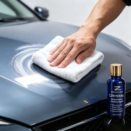 Quick Effect Coating Agent for Car, Coating for Cars, Rapid Ceramic Paint Sealant Spray, Car Coating Spray for Shine & Protection, Scratch Repair, Oil Film Removal,Hydrophobic Coating, 3.6oz