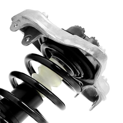 Detroit Axle - Front Struts with Coil Springs for 2002-2008 Audi A4 Quattro - size: 11070x2/Pair