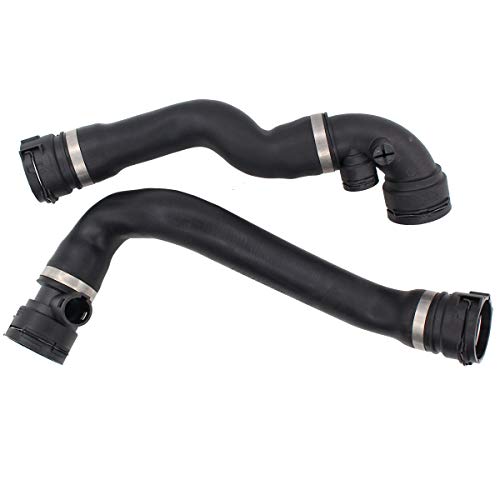 NewYall Upper and Lower Radiator Coolant Hose Kit for BMW E46
