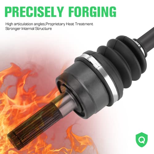 Youxmoto Front Left CV Axle Fit for Kawasaki 800 Teryx/ Teryx4 2015 2016 2017 2018 2019 2020 2021, 4340 Chromoly Steel CV Axle Half Shaft, for 59266-0047 59266-0707 - size: 1*Front Left Axle