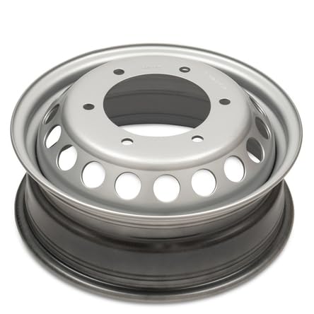 New OEM Replacement Wheel for 2010-2024 Mercedes-Benz Sprinter 3500 DRW 16x5.5 inch Aluminum Silver Fit LT215/85R16