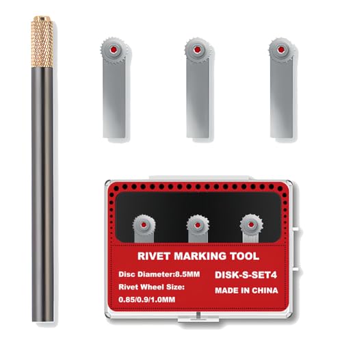 Model Rivet Maker Tool, Small Diameter 0.85-1.0mm, for 1/35 Scale - size: RM-S4