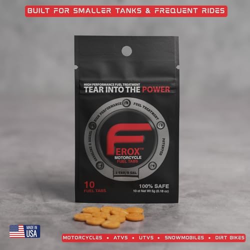 Ferox Performance Fuel Catalyst, Total Combustion Control, Any Fuel, Engine - size: Pack of 10 - Motorcycle