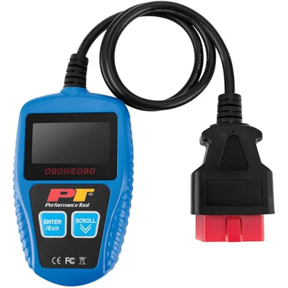 Performance Tool W2976 Multilingual CAN OBDII Diagnostic Scan Tool - style: CAN OBD II Advanced Multilingual Model