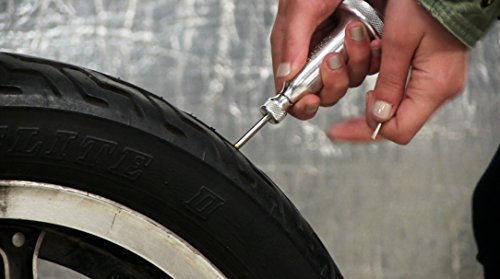 Dynaplug Tubeless Tire Repair Tool Kit, Aluminum Pro Xtreme, Made in USA - color: Aluminum
