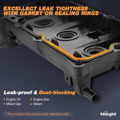 Nilight Engine Valve Cover with Gasket Replace# 132643Z001 264982 - size: for Nissan Altima S SL 2002-2006