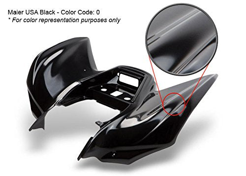 Maier USA Rear Fender Compatible/Replacement for Yamaha YFZ350 Banshee - Black - 189570 - color: Black
