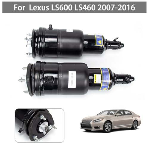 2 PCS Front Complete Struts Assembly Shock Absorbers Air Suspension Compatible with Lexus LS600hL LS460 AWD 4WD 2008-2016, Replacement Struts Shocks Assembly for 4802050200, 4801050200 - size: F394