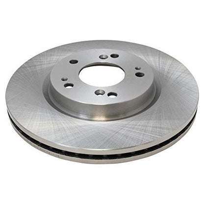 TRQ Front and Rear Brake Pad and Rotor Set Ceramic - style: BKA11179