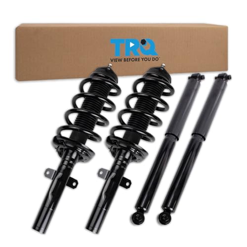 TRQ Front and Rear Complete Strut Assembly & Shock Absorber Kit Complete - style: SKA28782