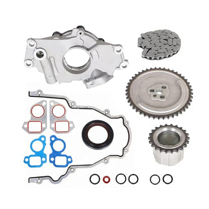 munirater Oil Pump and Timing Chain Kit Replacement for Tahoe 2000-2014