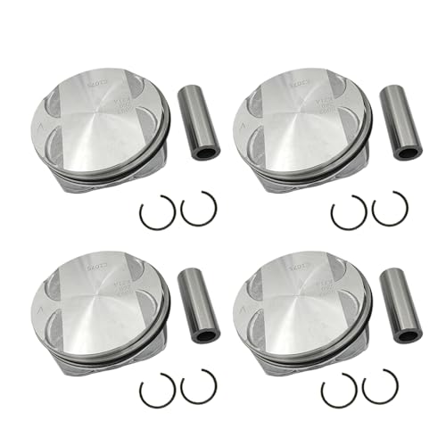 Engine Piston & Piston Snap Rings Kit Fits for Buick Chevrolet GMC Pontiac Saturn 2.4L S224-3959 GA9034 88mm Bore