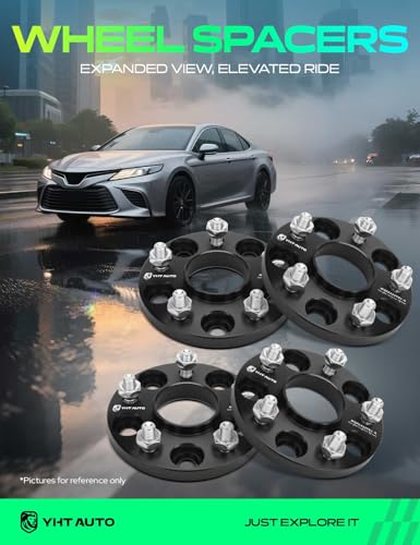 YHTAUTO 5x4.5 Hub Centric Wheel Spacers 15 mm for Acura, Honda - size: 15mm Thickness, style: 4 PCS