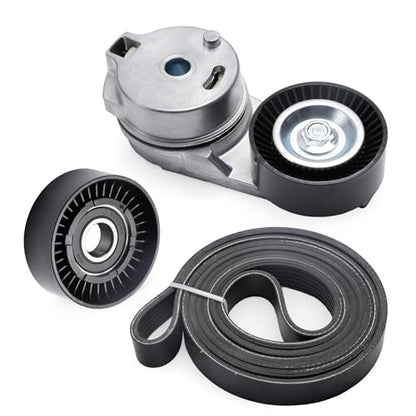 Serpentine Belt Tensioner idler Pulley Kit #38323 89377 38018 - size: for Magnum/Charger 2006-2010