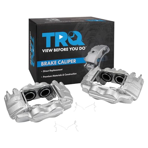 TRQ Front 2 Piece Brake Caliper Set - style: CLA35380