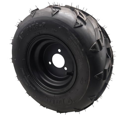 7" Left Wheel Rim Tire Assembly for TaoTao 50cc 90cc 110cc 125cc ATVs & Go Karts Includes 16x8-7 Tire 70mm Bolt Rim