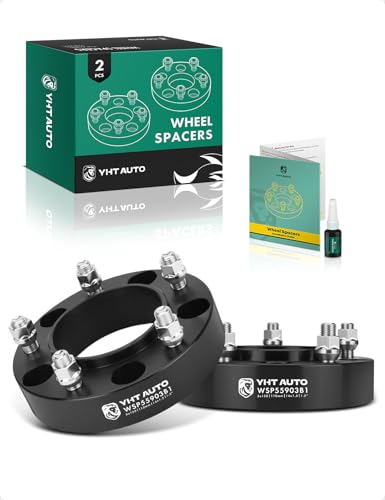 YHTAUTO 5x150 Hub Centric Wheel Spacers 1.5 Inch for Lexus, Toyota - size: 1.5 Inch Thickness, style: 2 PCS
