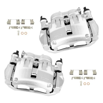 cciyu Front Left & Right Disc Brake Calipers Assembly 18B5524 18B5525 - size: Front[18B5524+18B5525]