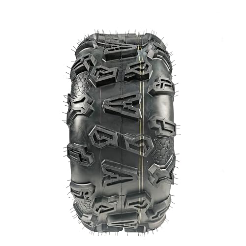 AT25X10-12 ATV Tires ATV＆UTV Trail Sand Off-Road Tires 25X10-12, All Terrain Tires16mm Tread Depth 25X10X12-6 PR, Tubeless 2PCS - size: DAV111 25X10-12