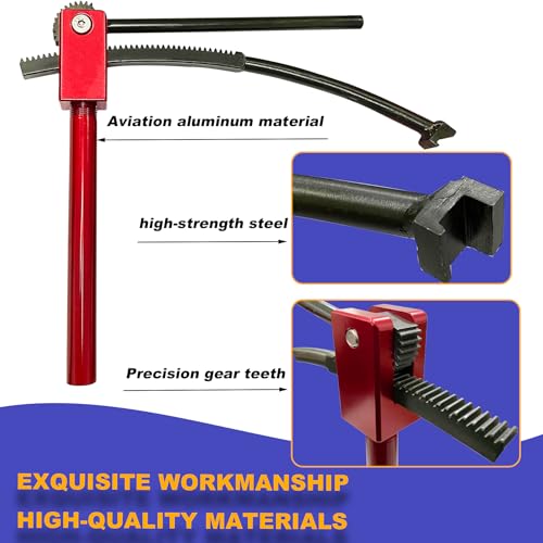 Dirt Bike Tire Changing Tools Complete Package for Motocross Enduro Compact Dirt Bike Tire Changer for 16" to 21" Wheels Quick Easy Mount 15mm to 25 mm Axles (Puller kit) - style: Puller kit