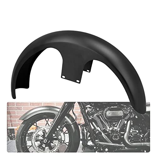21-Inch Front Fender Fit for Harley Touring 1996-2023 - size: For 21" 120 R21 Matte Black