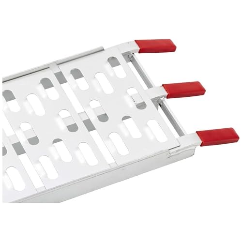 Black Widow Aluminum Folding ATV Loading Ramps, 1,500 lb, 7 Ft 5 in, 2-Pack - size: Pair