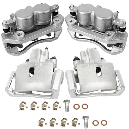ECCPP Front & Rear Disc Brake Calipers Assembly - size: Front & Rear[18B5009 18B5008 18-B4837 18-B4836]