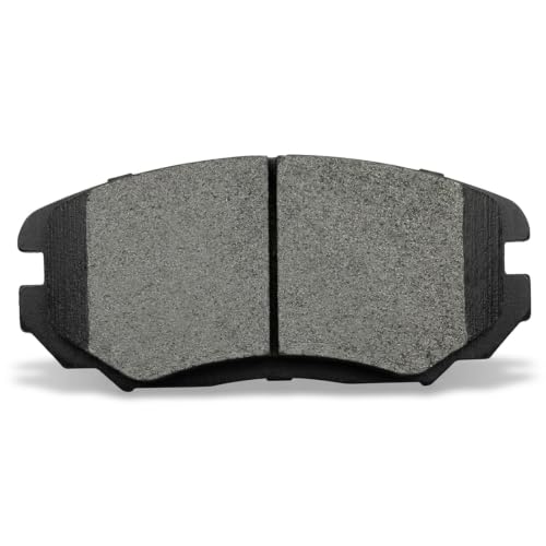 8Pcs Brake Pads Set Front and Rear Fit for 2006-2008 Hyundai Azera/Sonata - style: D1125 & D813