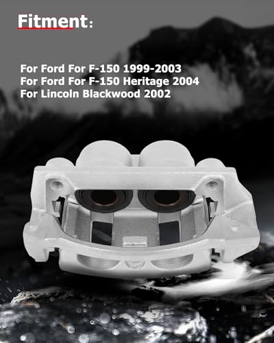 cciyu Front Left & Right Disc Brake Calipers With Bracket 18B4751 18B4750 - size: Front[18B4751+18B4750]