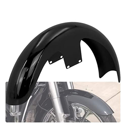 21-Inch Front Fender Fit for Harley Touring 1996-2023 - size: For 21" 120 R21 Gloss Black