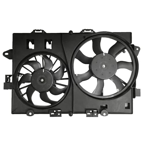 PartsFlow Engine Radiator Cooling Fan Assembly For 2006-2008 Chevrolet Equinox For 2006-2008 Pontiac Torrent 621-052 - color: For Pontiac Torrent