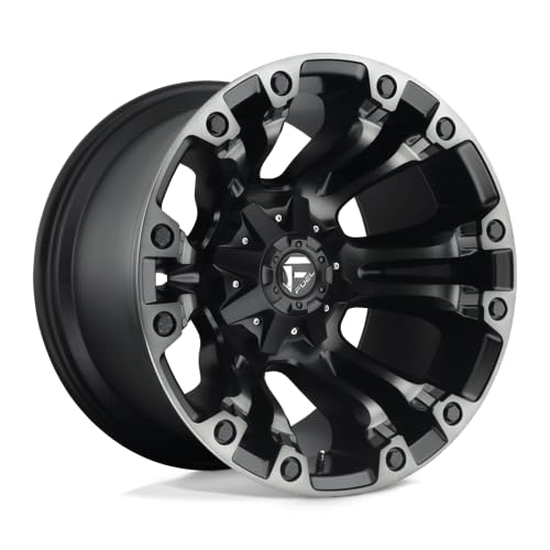 FUEL OFF-ROAD D851 VAPOR 17X9, 5X4.5/5.0, 5.04, 1mm MATTE BLACK GRAY TINT - D85117902650A - color: MATTE BLACK GRAY TINT, size: 17X9, 5X4.5/5.0, 5.04, 1mm