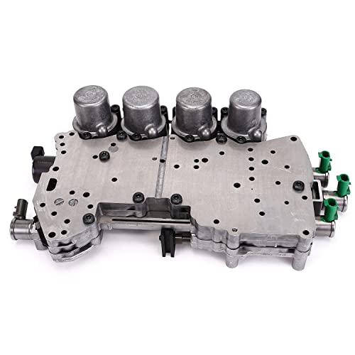 5L40E 5-speed Transmission Vavle Body Solenoids & Plate Refuribsh Compatibile with B-M-W Cadilla-c Pontiac Saturn