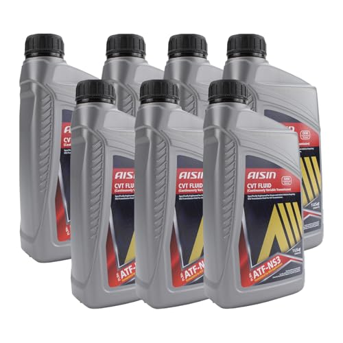 Aisin Set of 7 Continuously Variable Trans CVT Fluid ATF-NS3 for Nissan Infiniti
